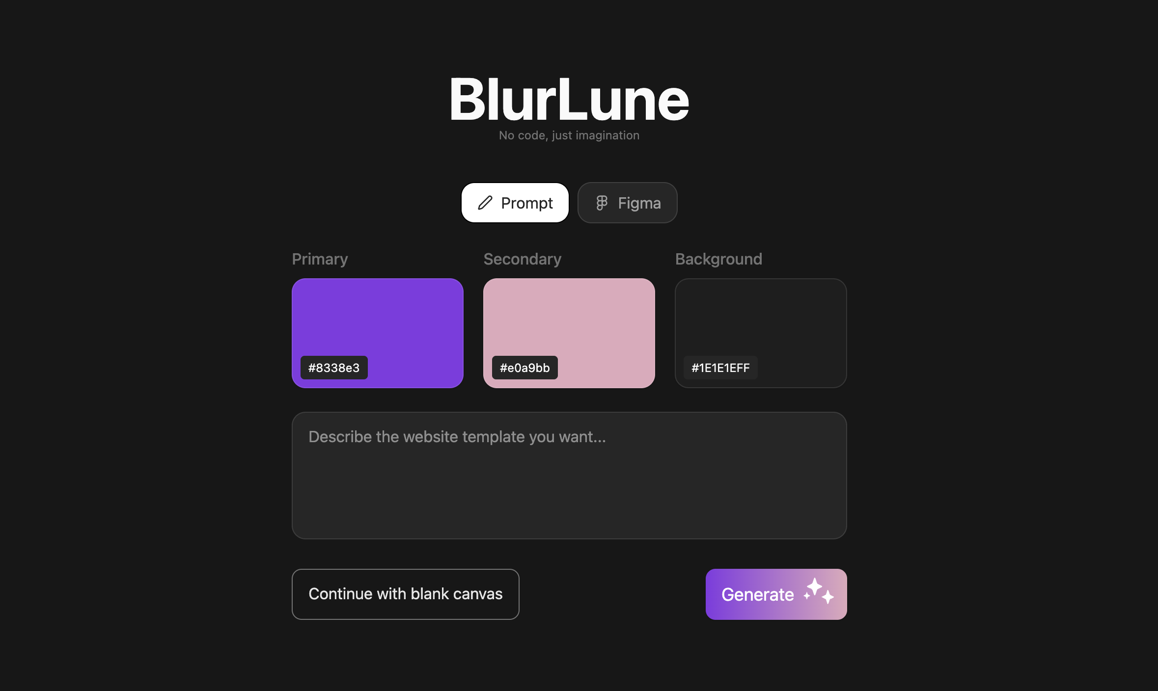 Blur Lune